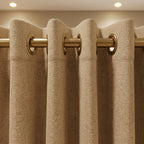 Zenith Minimalist Jute Drapes