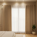 Zenith Minimalist Jute Drapes