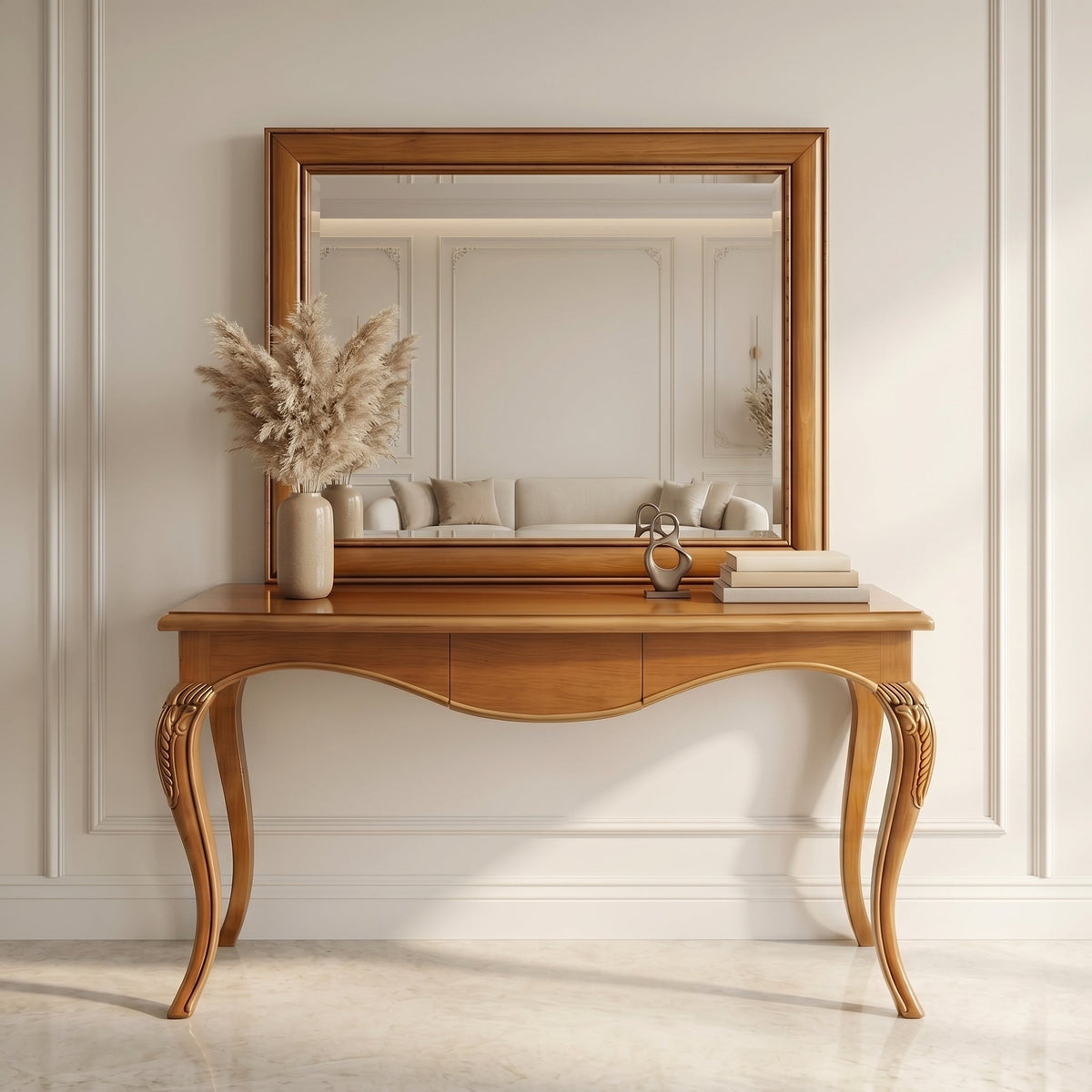 Royal Heritage Console & Mirror Set