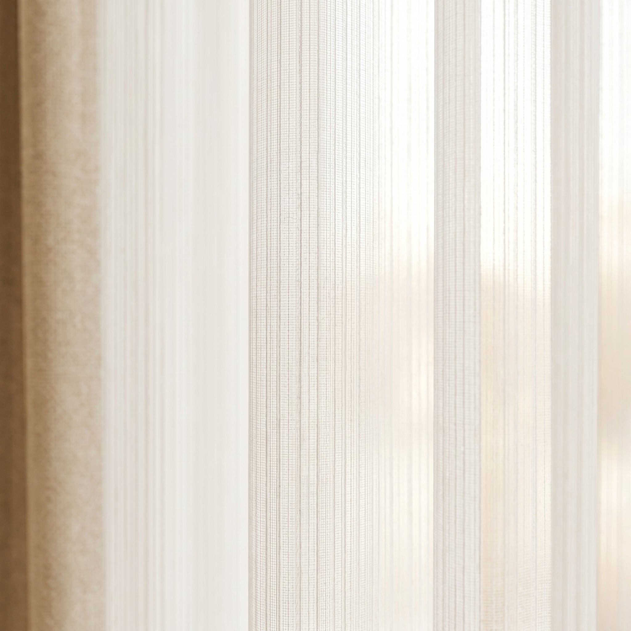 Zenith Minimalist Jute Drapes