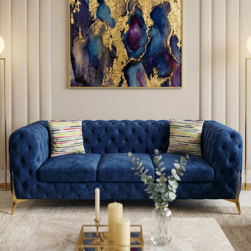 Azora Chesterfield Sofa Set