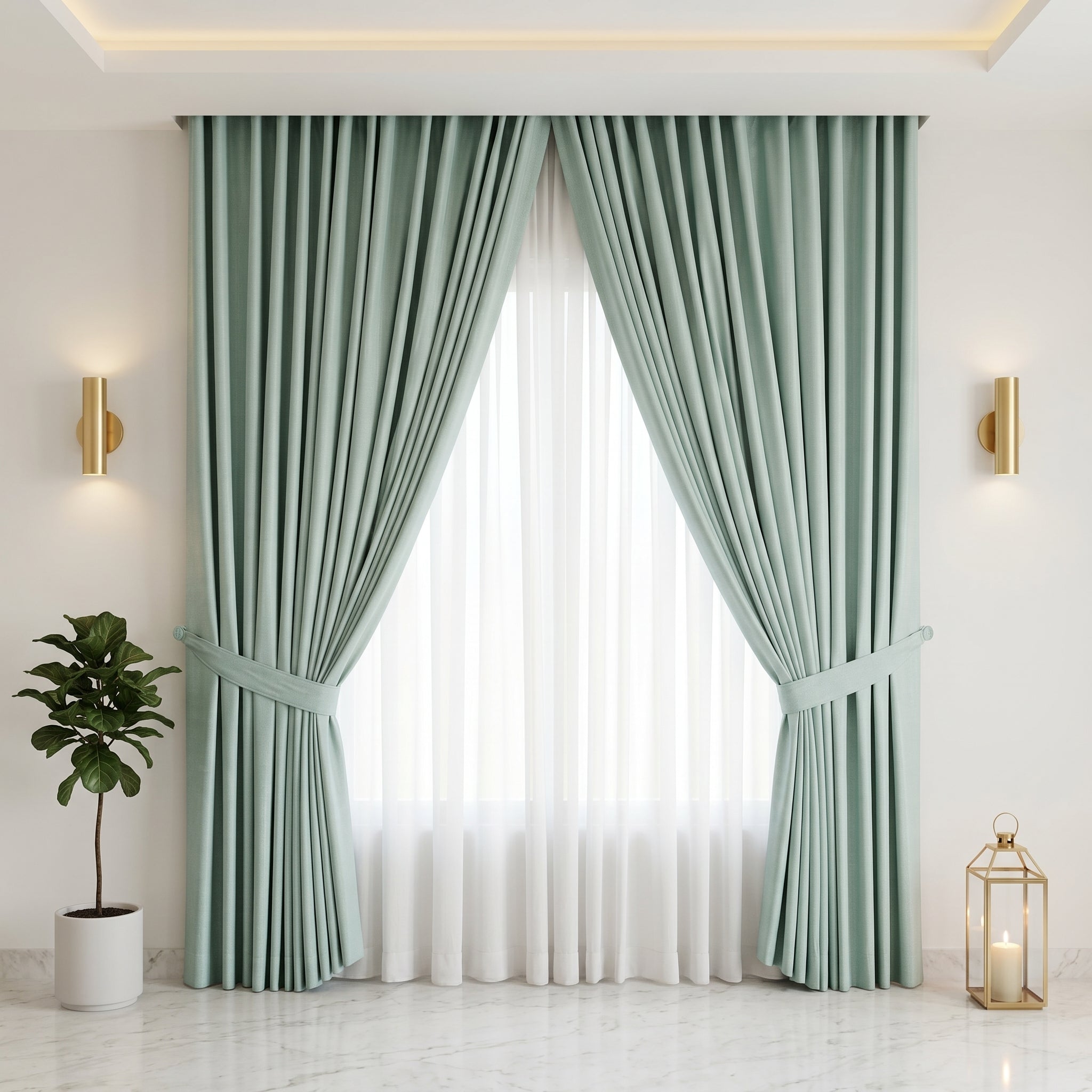 The Alif Fine Jute Drapes