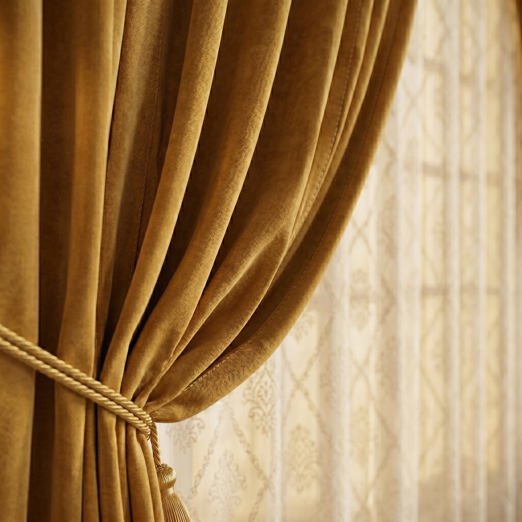 Royal Tasseled Drapes