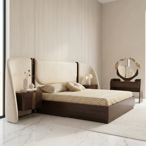 Noir Crest Signature Bed Set