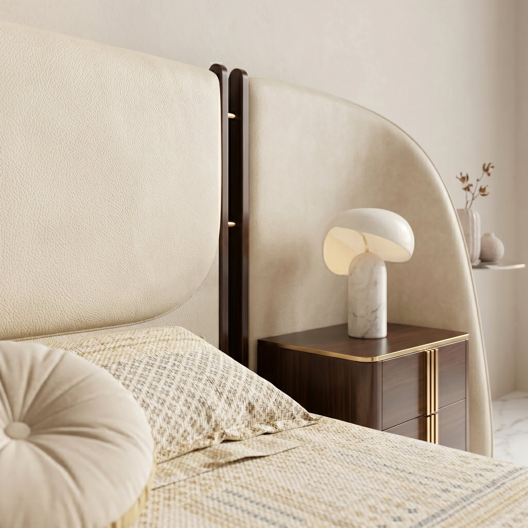 Noir Crest Signature Bed Set