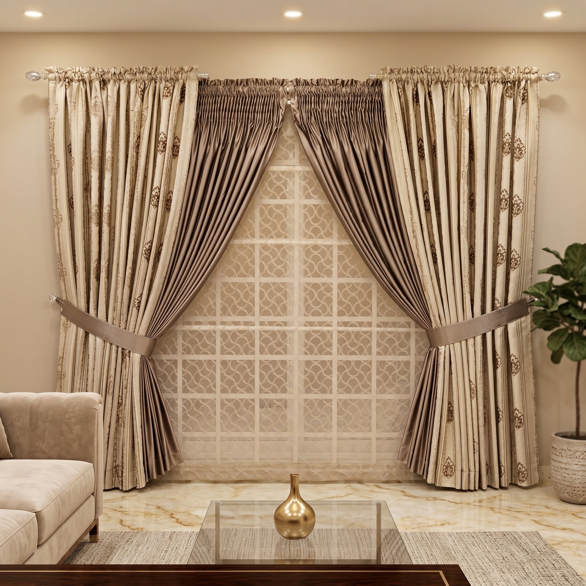 Fusion Multi-Layered Drapes